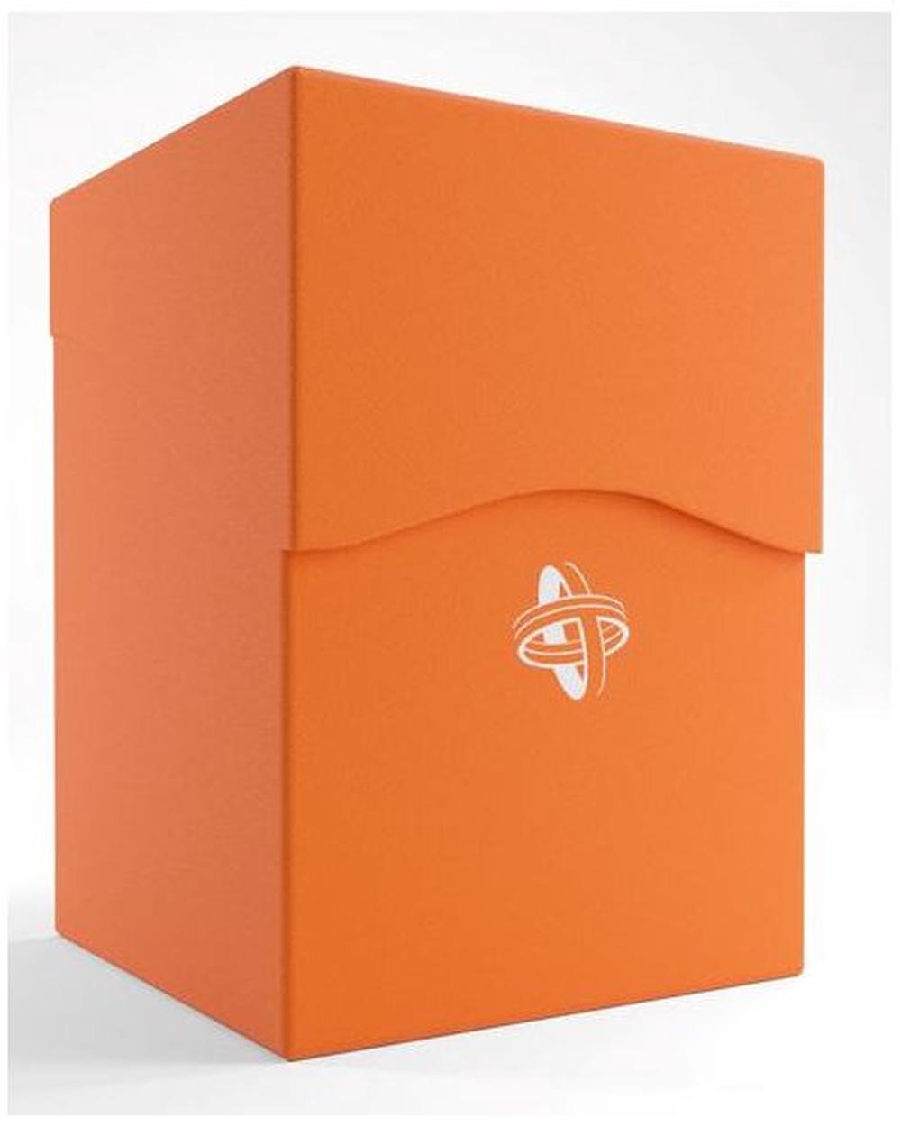 Game Genic Deck Holder Deck Box, 100 Sleeves (Orange), 4251715401798