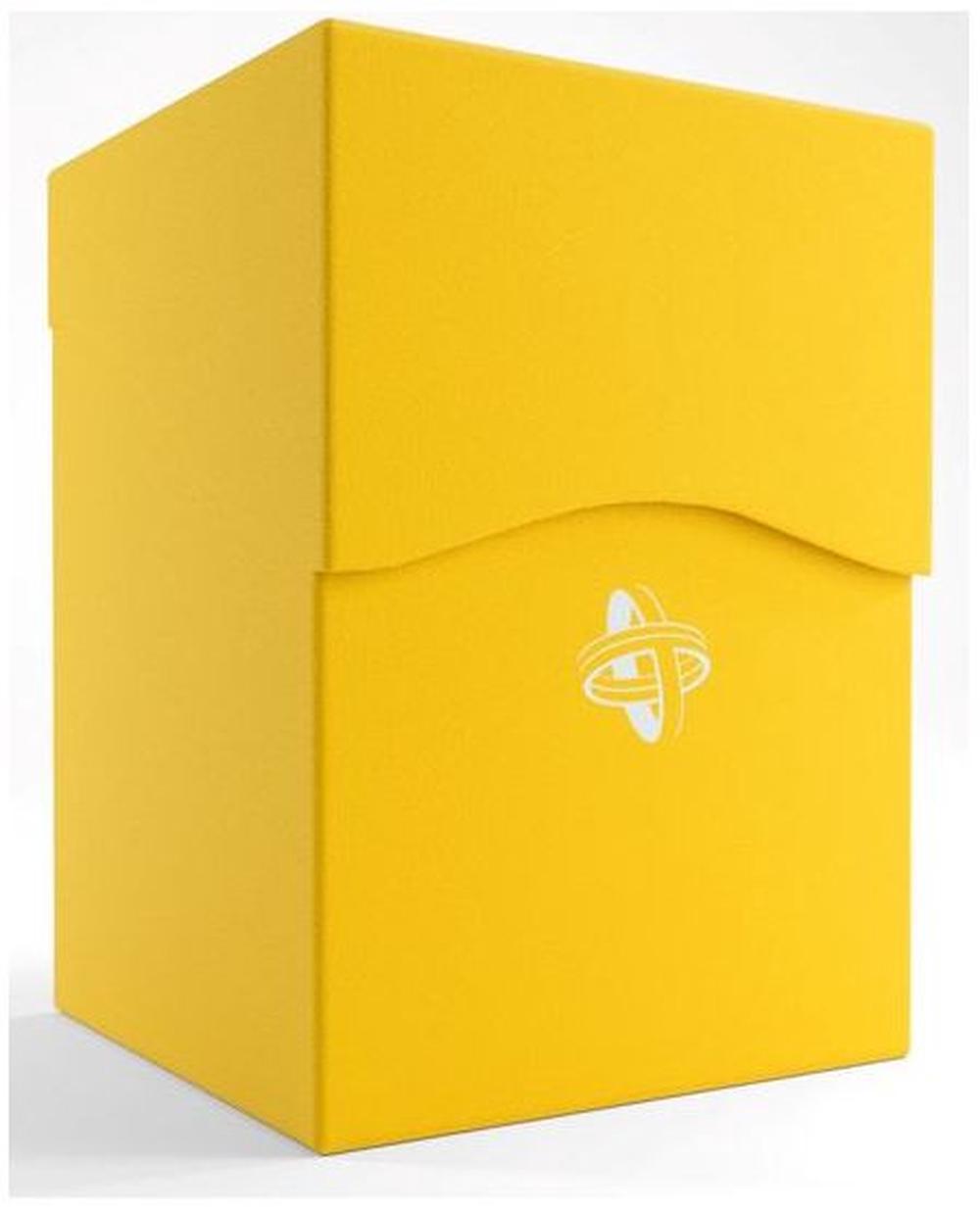 Game Genic Deck Holder Deck Box, 100 Sleeves (Yellow), 4251715401811