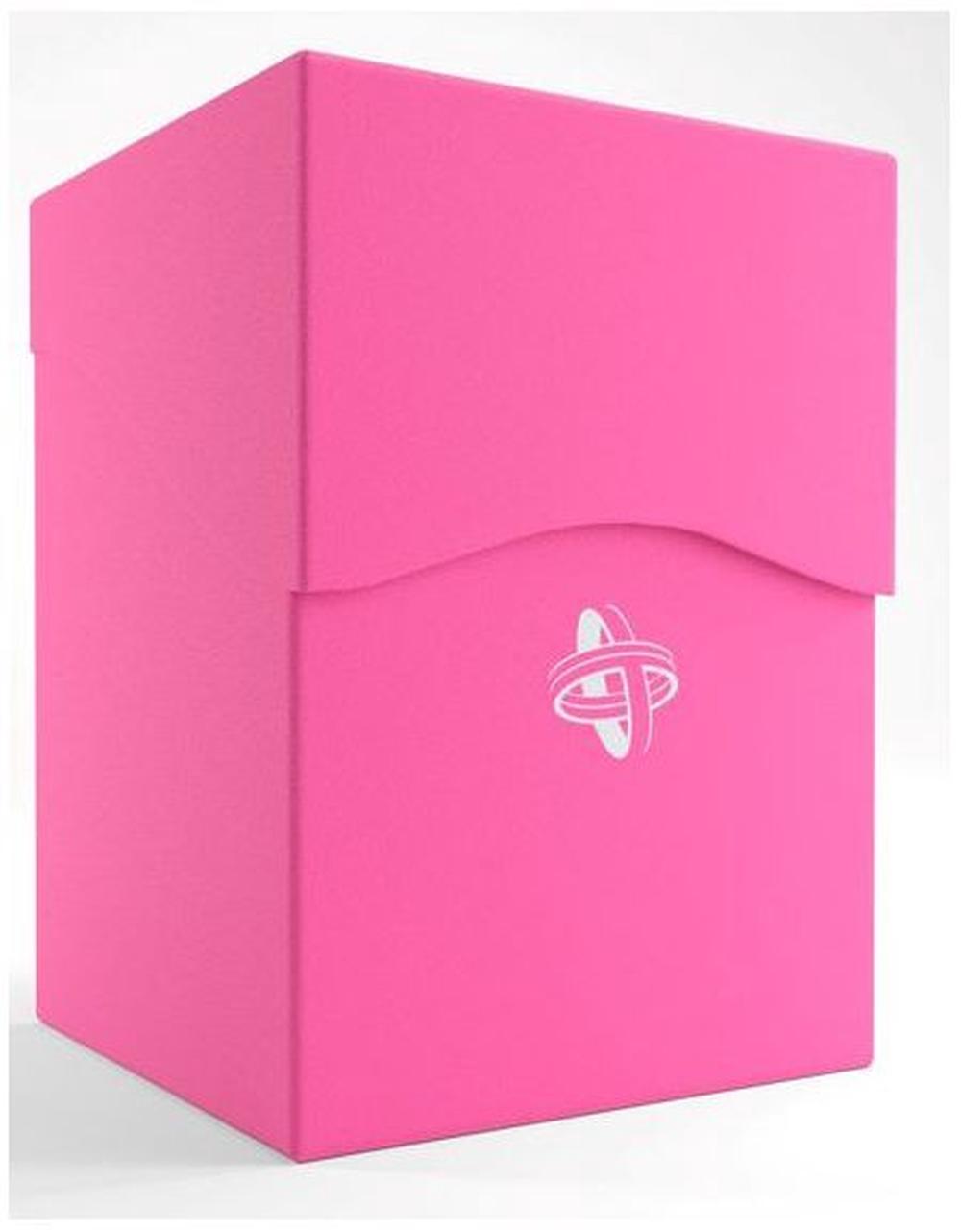 Game Genic Deck Holder Deck Box, 100 Sleeves (Pink), 4251715401835