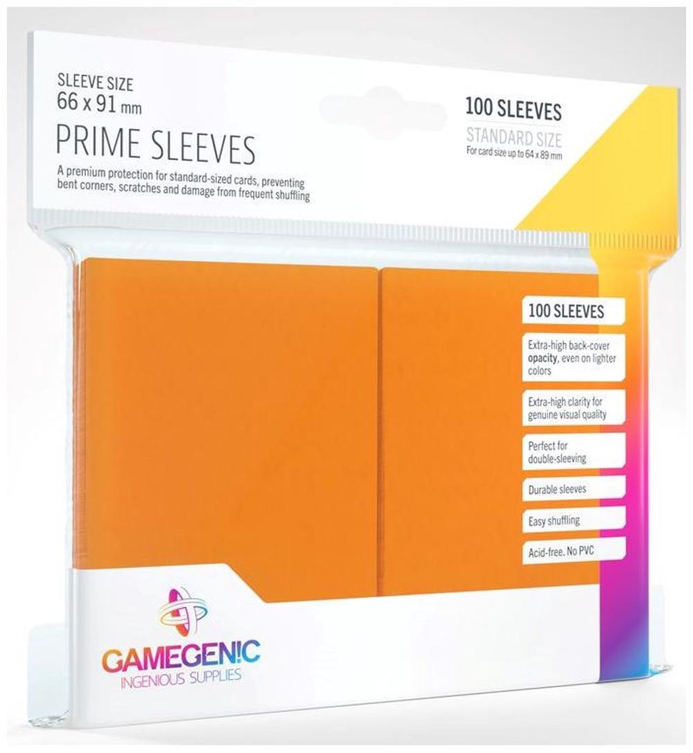Gamegenic Prime Card Sleeves 100's (Orange), 4251715402290