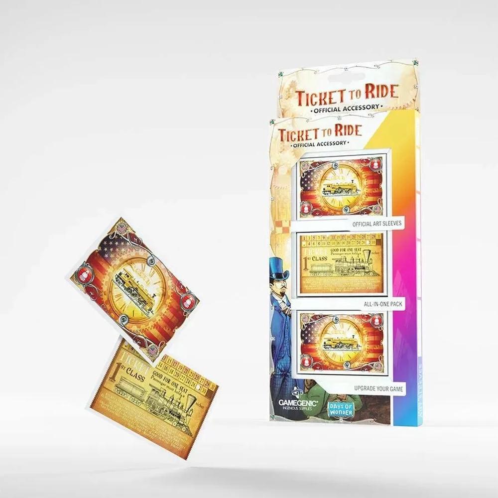 Ticket to Ride Art Sleeves, 4251715410486