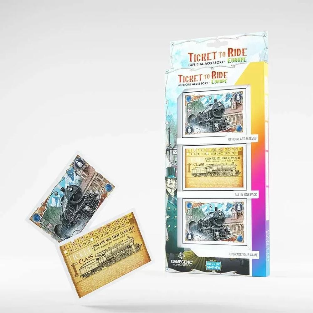 Ticket to Ride Europe Art Sleeves, 4251715410493