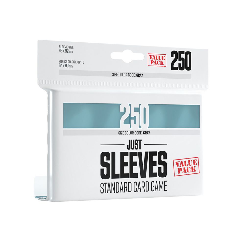Asmodee Gamegenic Just Sleeves Value Pack (Clear) by Asmodee - ISBN: 4251715411377