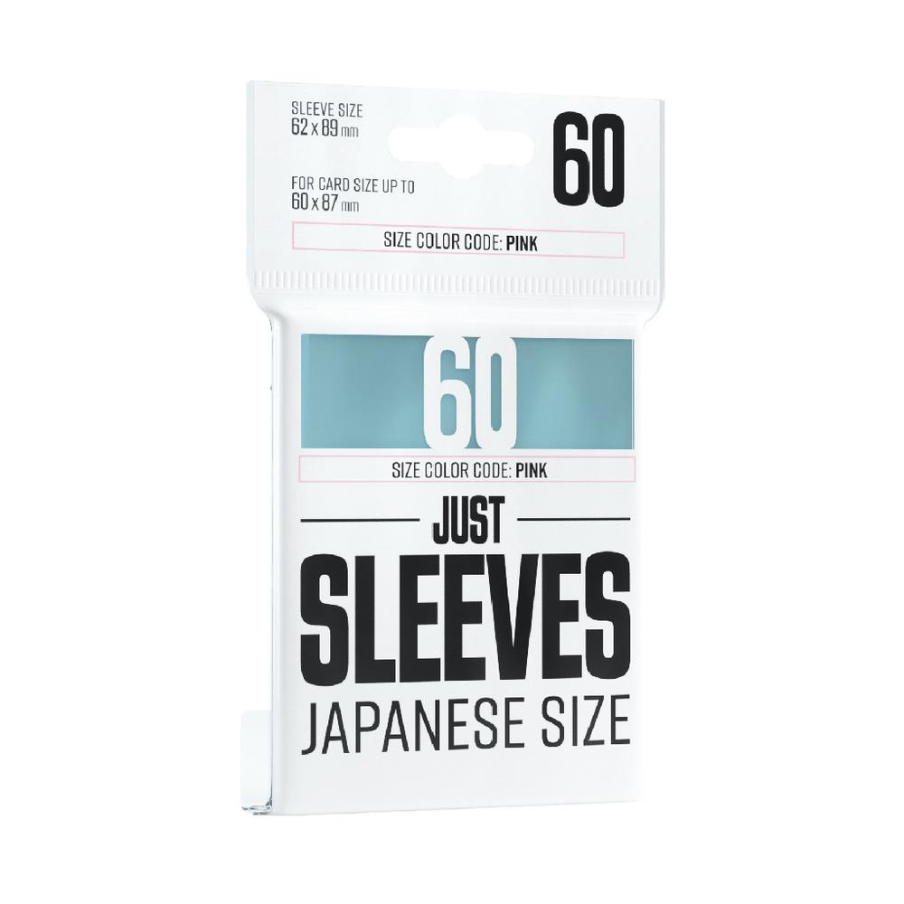 Gamegenic Just Sleeves Japanese Size (Clear), 4251715411384