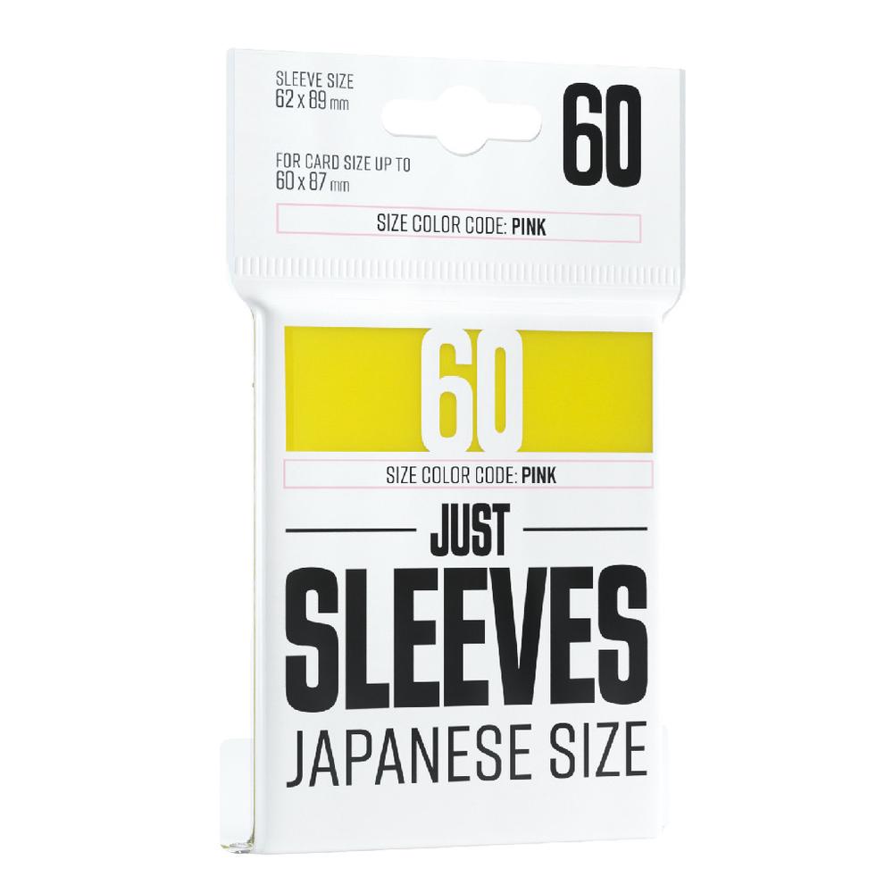 Gamegenic Just Sleeves Japanese Size (Yellow), 4251715411445