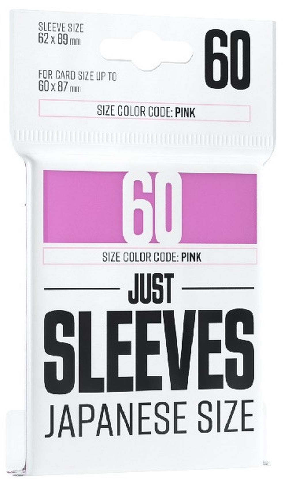 Gamegenic Just Sleeves Japanese Size (Pink), 4251715411469