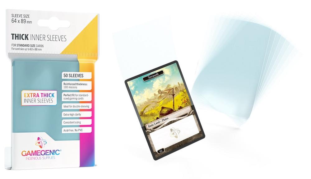 Gamegenic Closable Inner Sleeves, 4251715411810