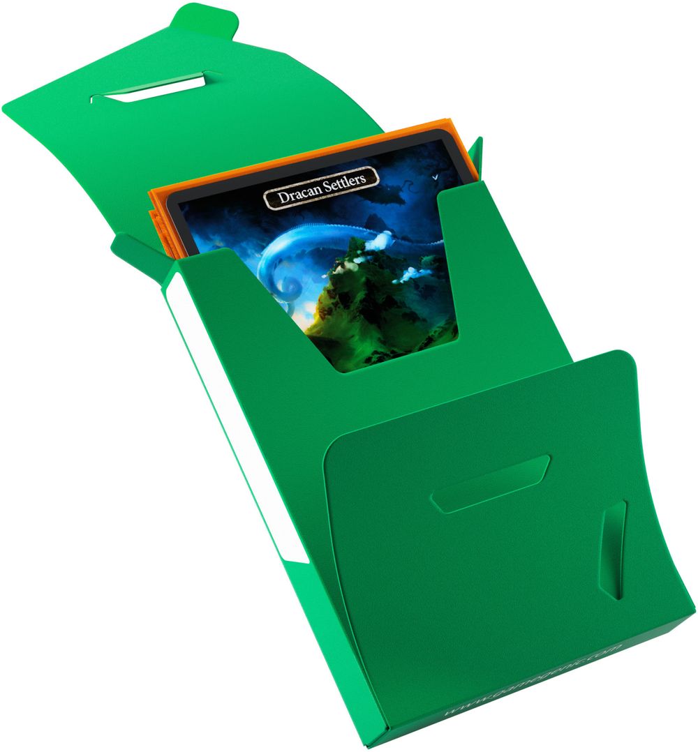 Asmodee Gamegenic Cube Pocket 15+ (Green) by Asmodee - ISBN: 4251715413258