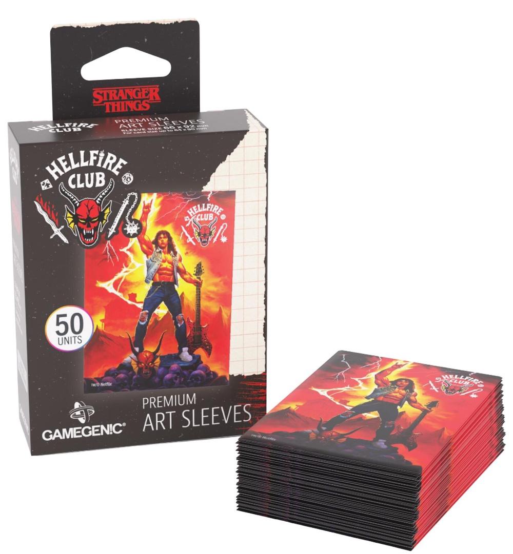 Gamegenic Stranger Things - Hellfire Club Art Sleeves Eddie Munson, 4251715413340