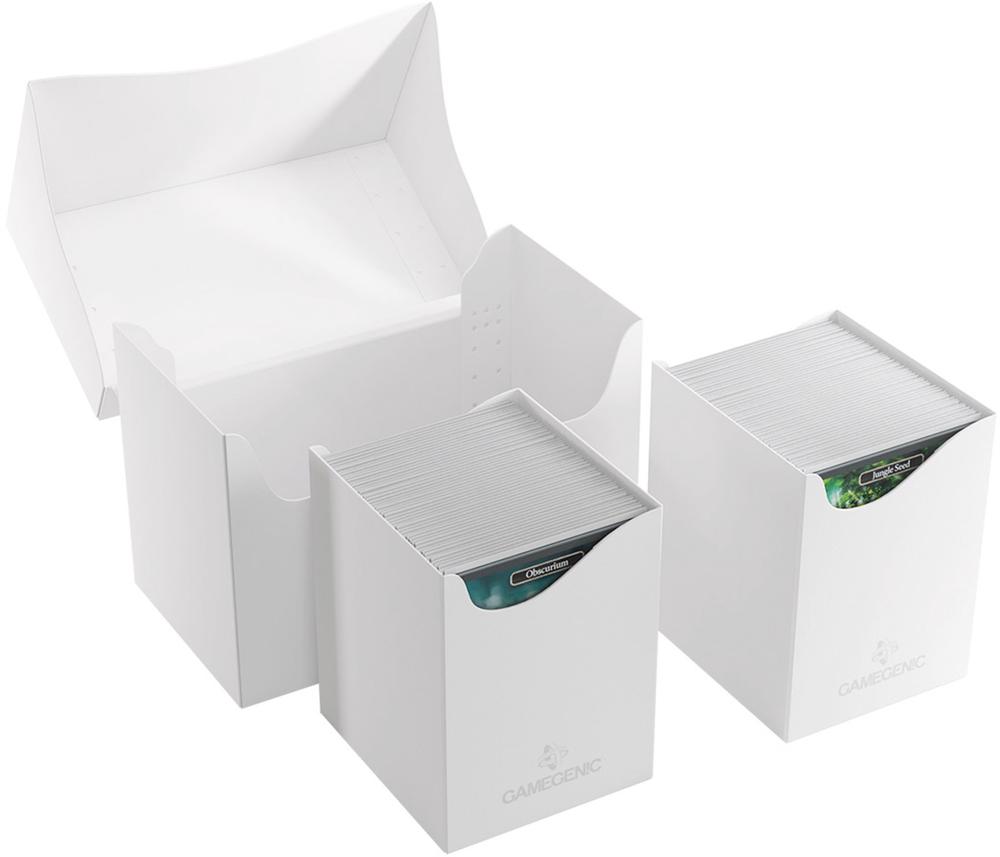 Asmodee Gamegenic Double Deck Holder 200+ (White) -XL by Asmodee - ISBN: 4251715414422