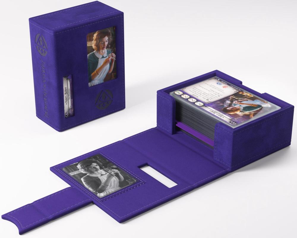 Gamegenic Arkham Horror Investigator Deck Tome Mystic (Purple), 4251715414644