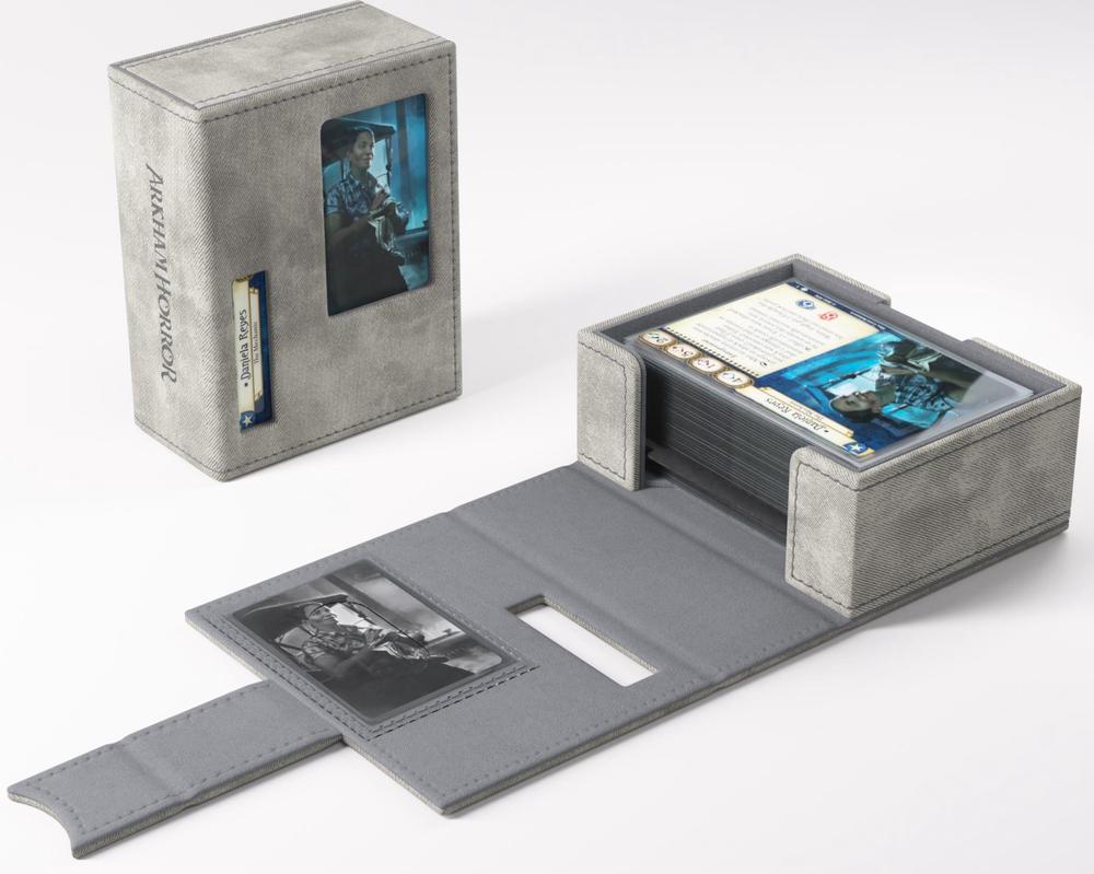 Gamegenic Arkham Horror Investigator Deck Tome Neutral (Gray), 4251715414651