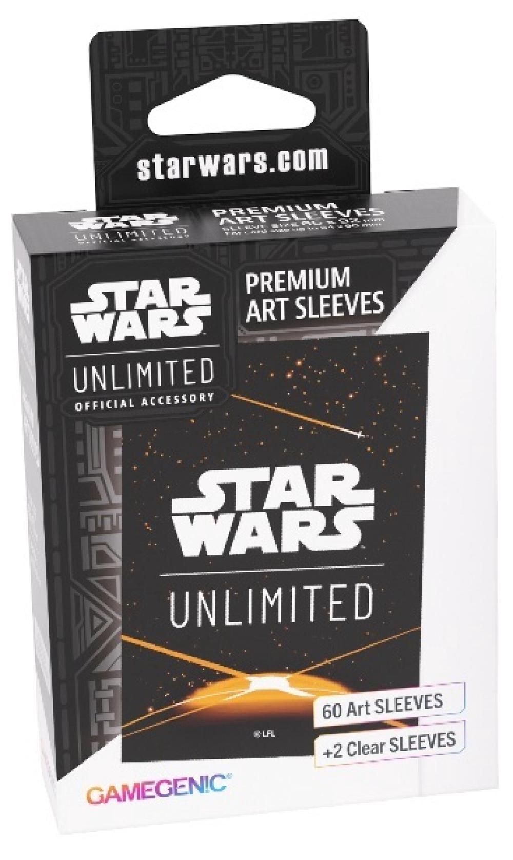 Gamegenic Star Wars Unlimited Art Sleeves - Card Back Orange by Gamegenic - ISBN: 4251715417294