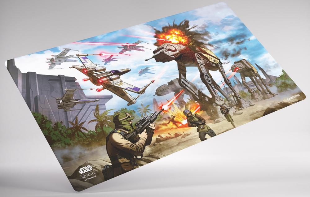 Gamegenic Star Wars Unlimited Game Mat - Battle of Scarif by Gamegenic - ISBN: 4251715417393