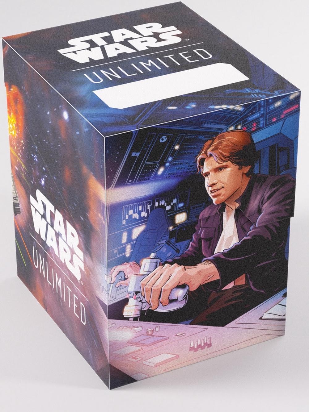 Gamegenic Star Wars Unlimited Soft Crate - Han Solo/Millenium Falcon, 4251715417485