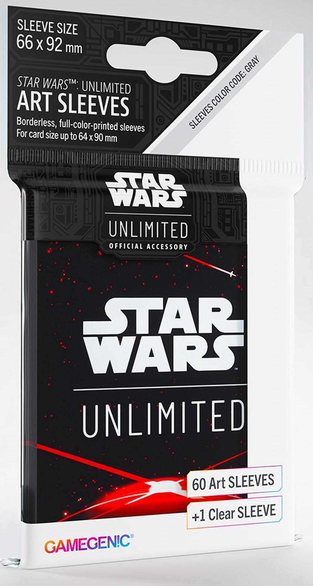 Gamegenic Star Wars Unlimited Art Sleeves - Space Red by Gamegenic - ISBN: 4251715417683