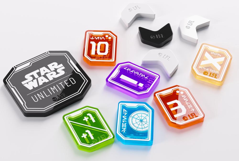 Gamegenic Star Wars Unlimited Acrylic Tokens PRO, 4251715417799