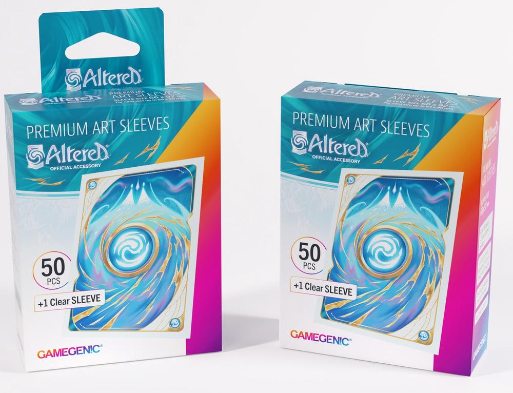 Gamegenic Altered Trial By Frost Art Sleeves - Ice Storm, 4251715417812