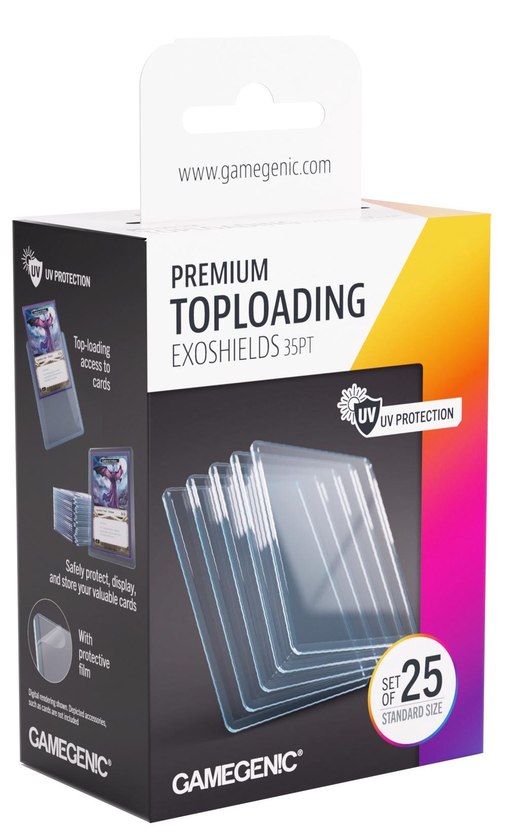 Gamegenic Premium Toploading Exoshields 35pt, 4251715417867