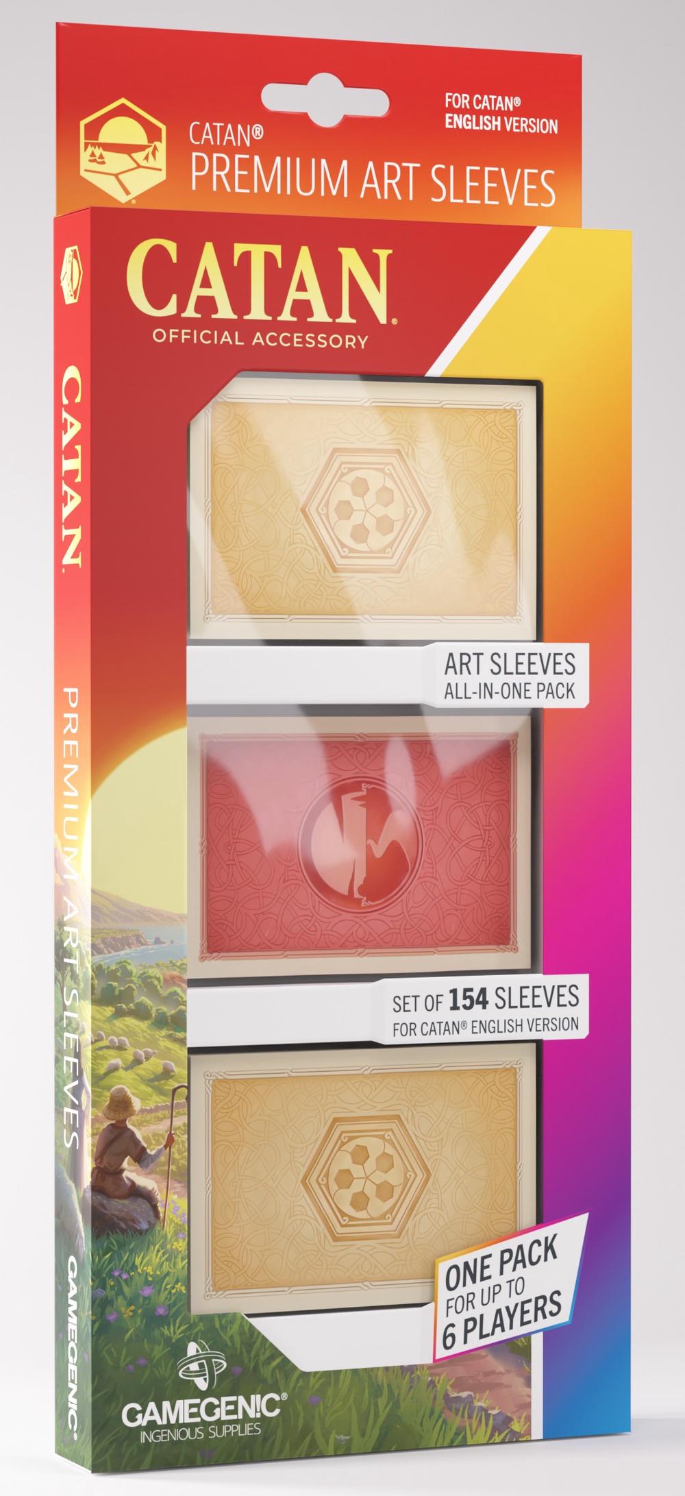 Gamegenic CATAN Art Sleeves, 4251715417997