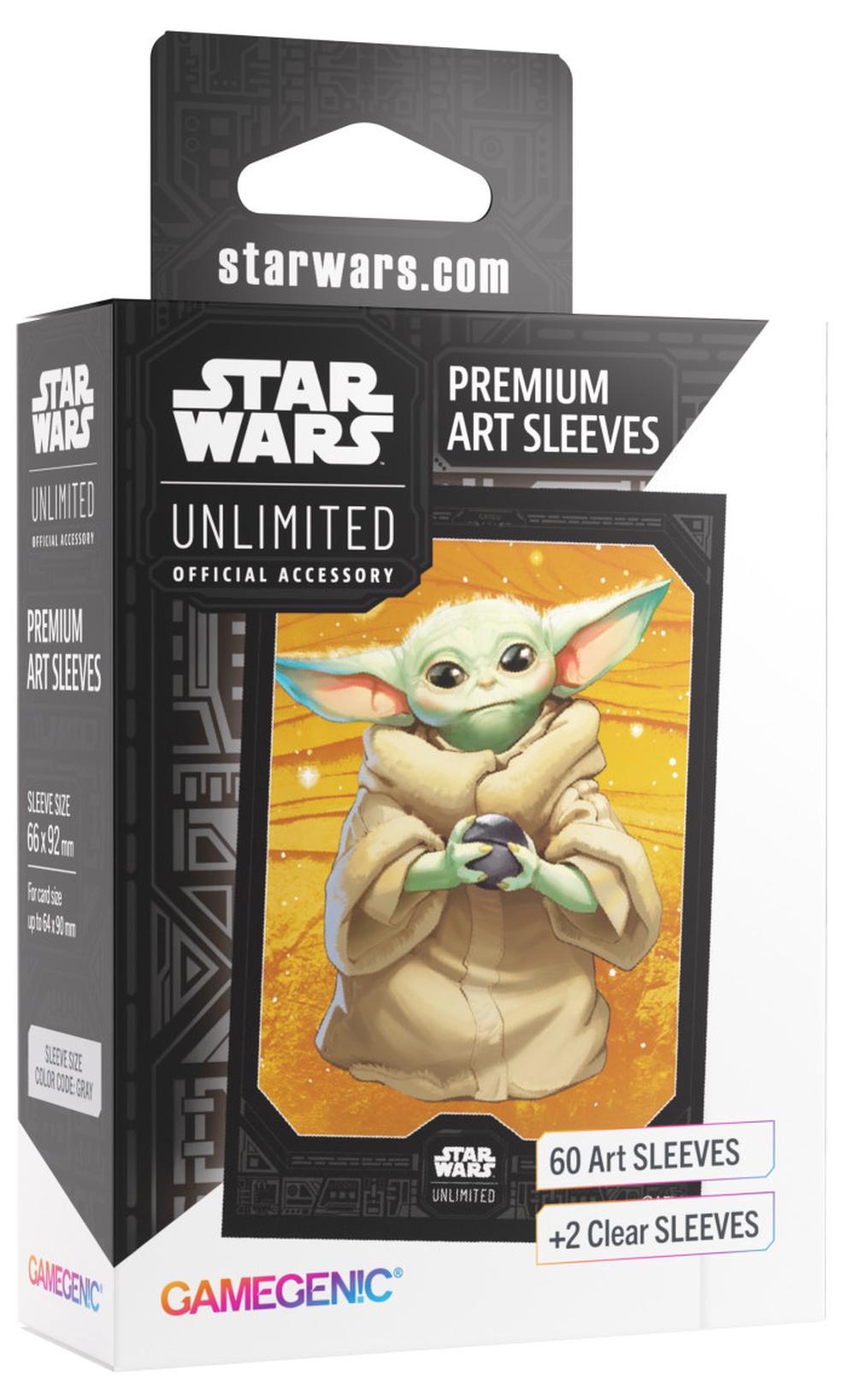 Gamegenic Star Wars Unlimited Premium Art Sleeves - Grogu, 4251715418529