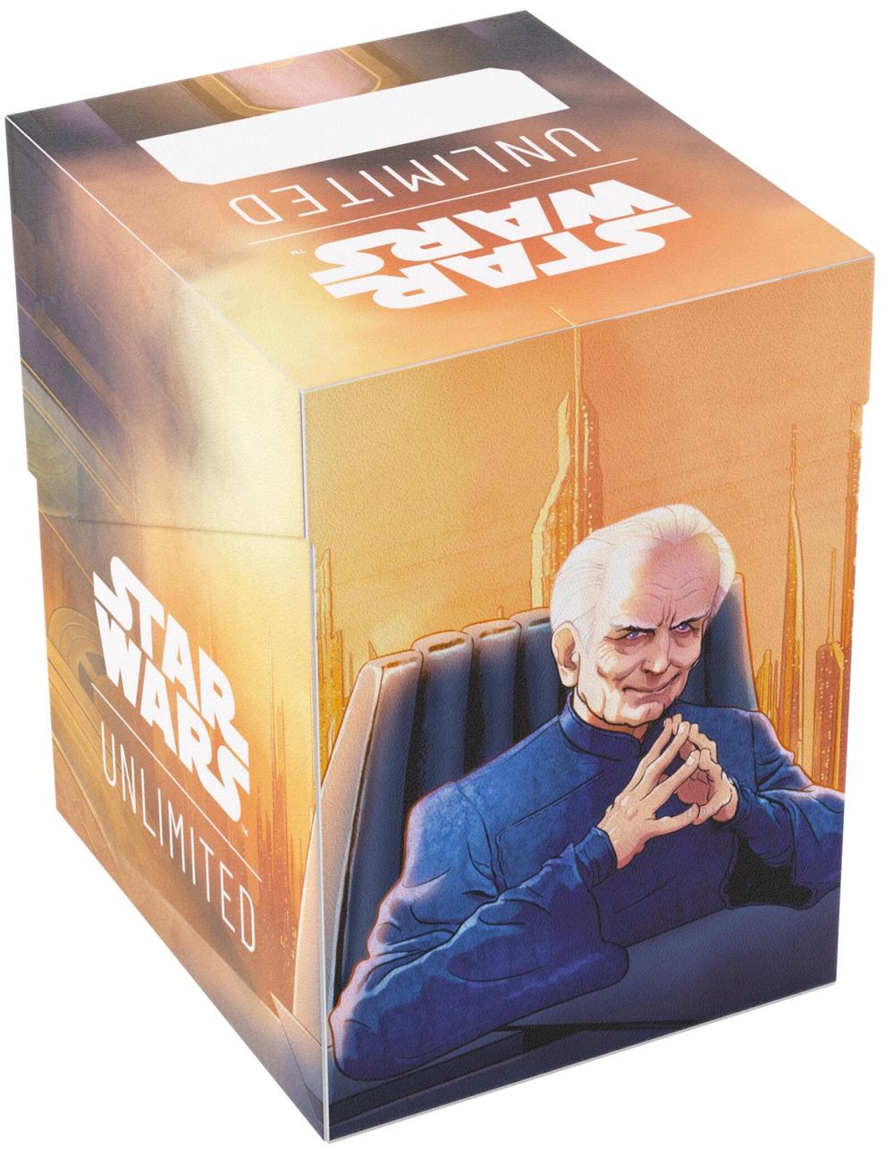 Asmodee Gamegenic Star Wars Unlimited Soft Crate - Palpatine/Padme, 4251715419281
