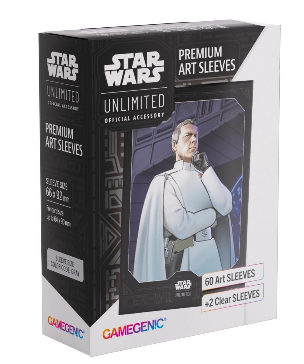 Asmodee Gamegenic Star Wars Unlimited Premium Art Sleeves - Director Krennic , 62 Sleeves Per Pack - 66x92mm by Asmodee - ISBN: 4251715422427