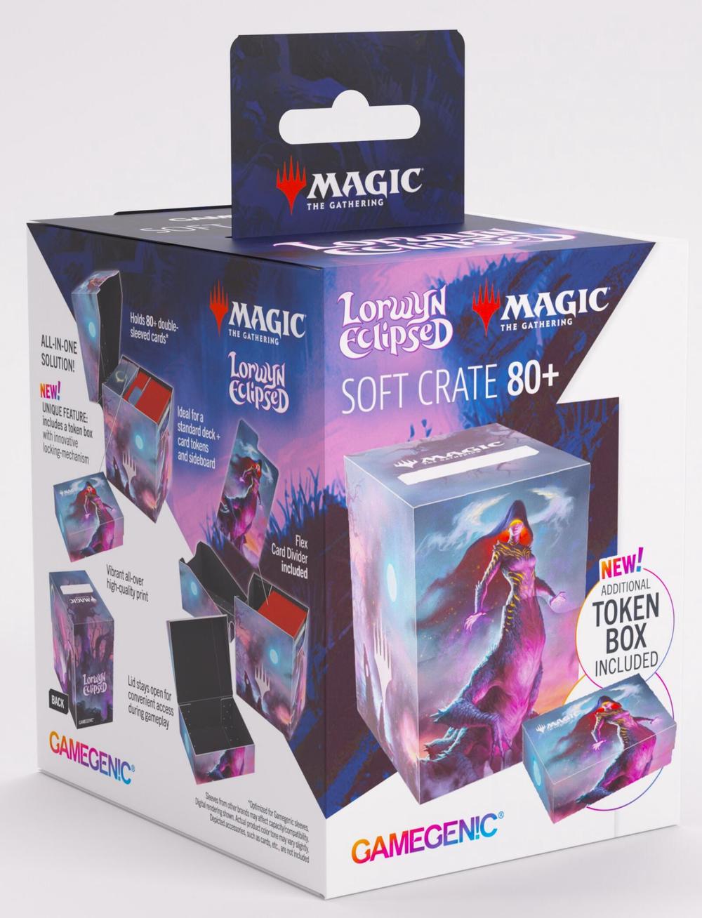 Asmodee Gamegenic Magic The Gathering: Lorwyn Eclipsed Soft Crate 80+ - Moonshadow, 4251715423028