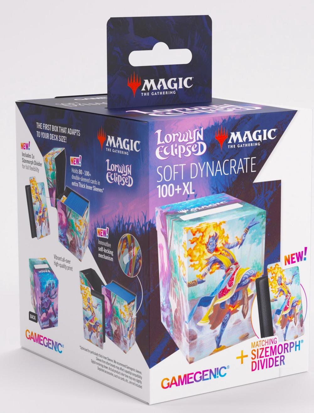 Asmodee Gamegenic Magic The Gathering: Lorwyn Eclipsed Soft Dynacrate 100+ XL - Ashling, Rekindled/Ashling, Rimebound by Asmodee - ISBN: 4251715423035