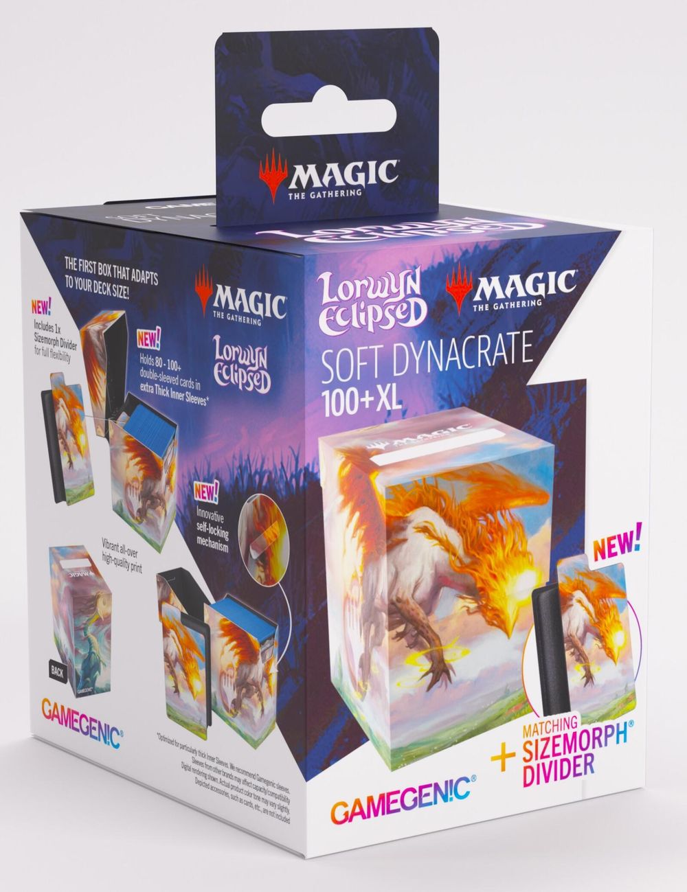 Asmodee Gamegenic Magic The Gathering: Lorwyn Eclipsed Soft Dynacrate 100+ XL - Eirdu, Carrier of Dawn/Isilu, Carrier of Twilight by Asmodee - ISBN: 4251715423042