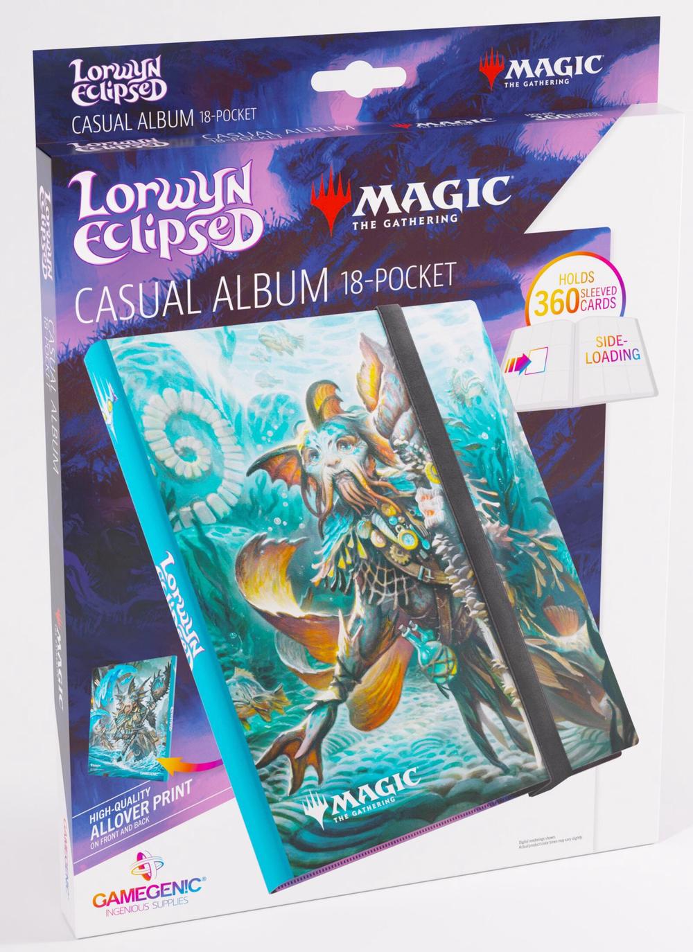 Asmodee Gamegenic Magic The Gathering: Lorwyn Eclipsed Casual Album 18-Pocket - Sygg, Wanderwine Wisdom/Sygg, Wanderbrine Shield by Asmodee - ISBN: 4251715423127