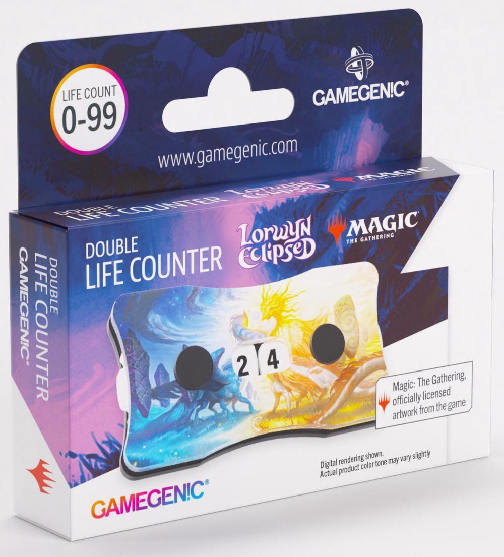 Asmodee Gamegenic Magic The Gathering Lorwyn Eclipsed Double Life Counter (Celestial Reunion), 4251715423158