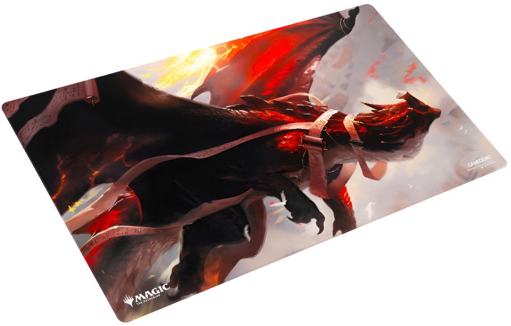 Asmodee Gamegenic: Magic The Gathering Secrets of Strixhaven Shiny Playmat (Lorehold, the Historian) by Asmodee - ISBN: 4251715423615