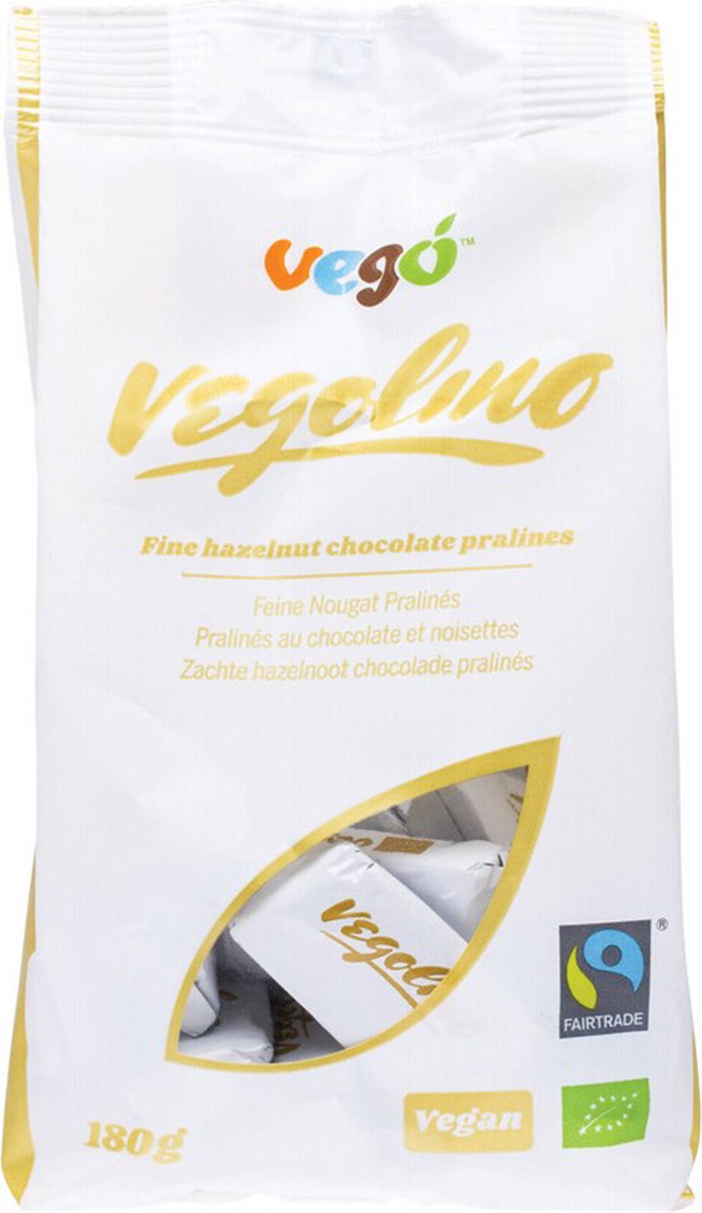 Vegolino Fine Nougat Pralines - 180g, 4260334140056