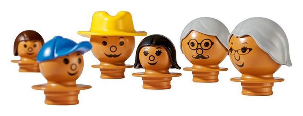 Mixed Figures, 6 Piece (Brown), 4260661511284