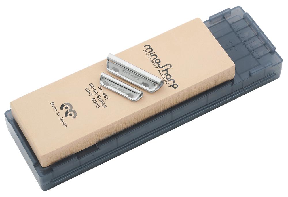 Global Deluxe Water Whetstone - 6000 Grit, 4543455461003