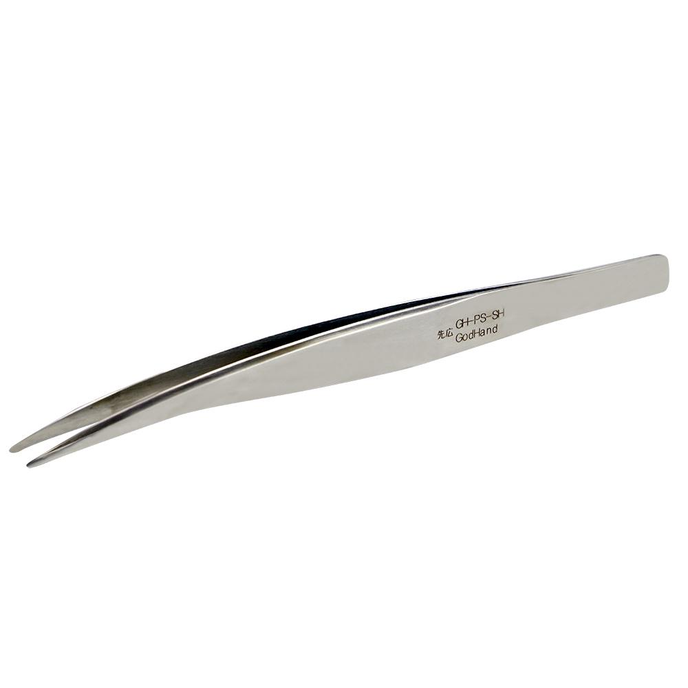 GodHand Pincet Sakihiro Wide Width Tip Tweezers, 4562349873012