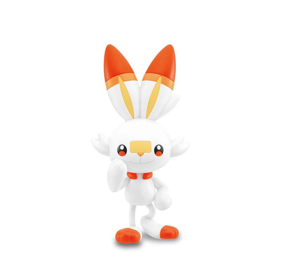 Pokemon Model Kit Quick - 05 Scorbunny, 4573102615725