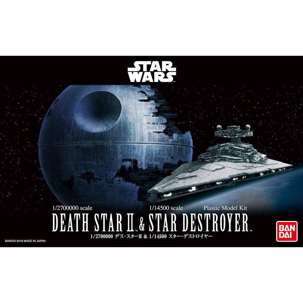 Bandai 1/2,700,00 Star Wars Death Star Ii & 1/14,500 Star Destroyer, 4573102638526