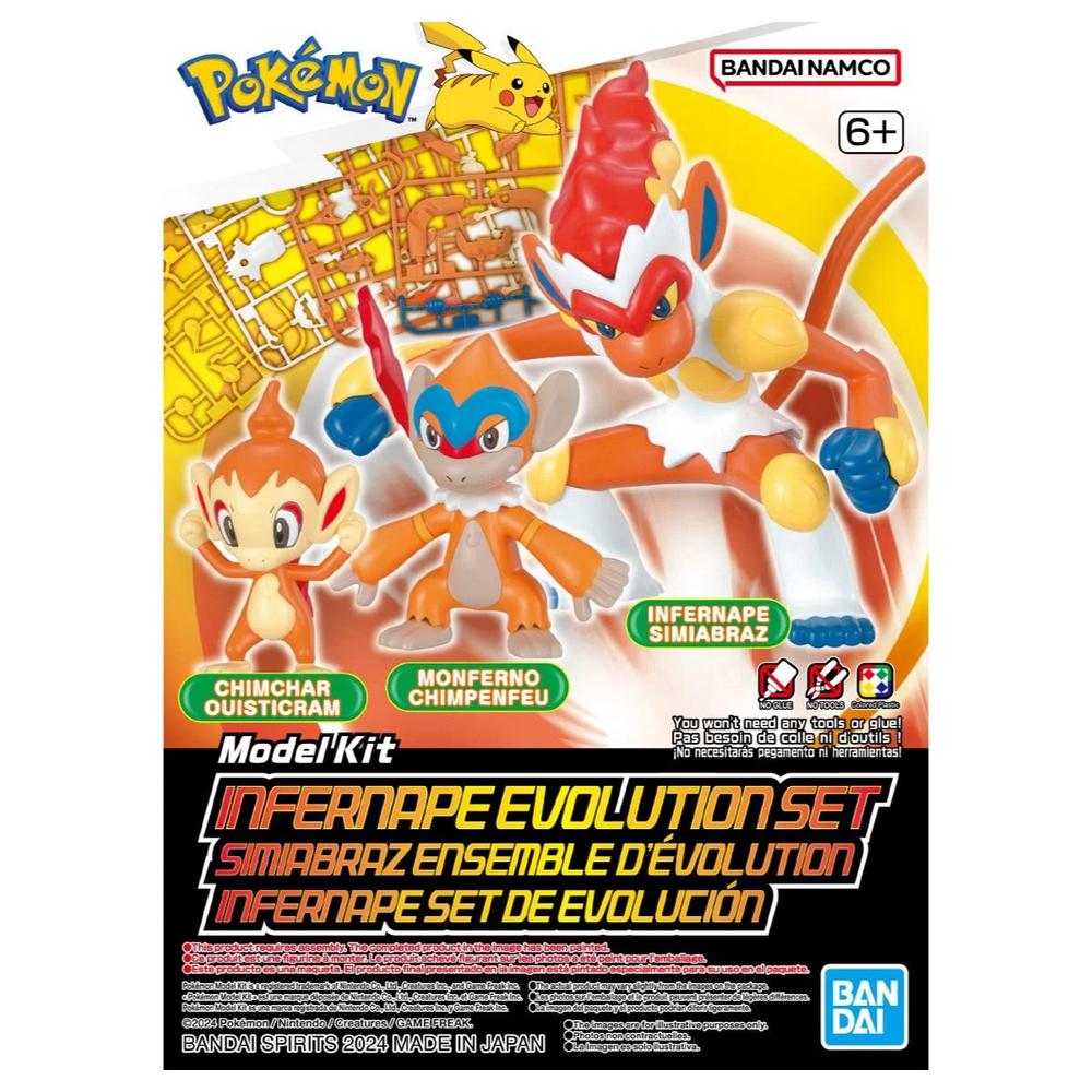Pokemon Model Kit (Infernape Evolution Set), 4573102665669