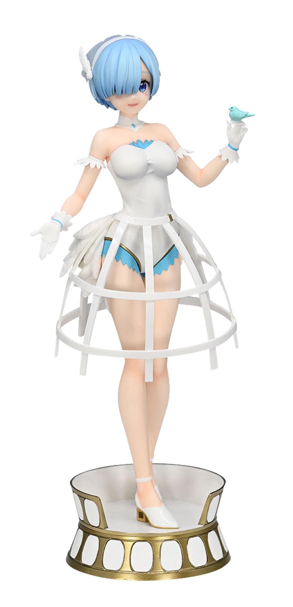 FURYU Re:ZERO Starting Life in Another World Exceed Creative Figure Rem Cage Dress - 22.5cm, 4582782365615