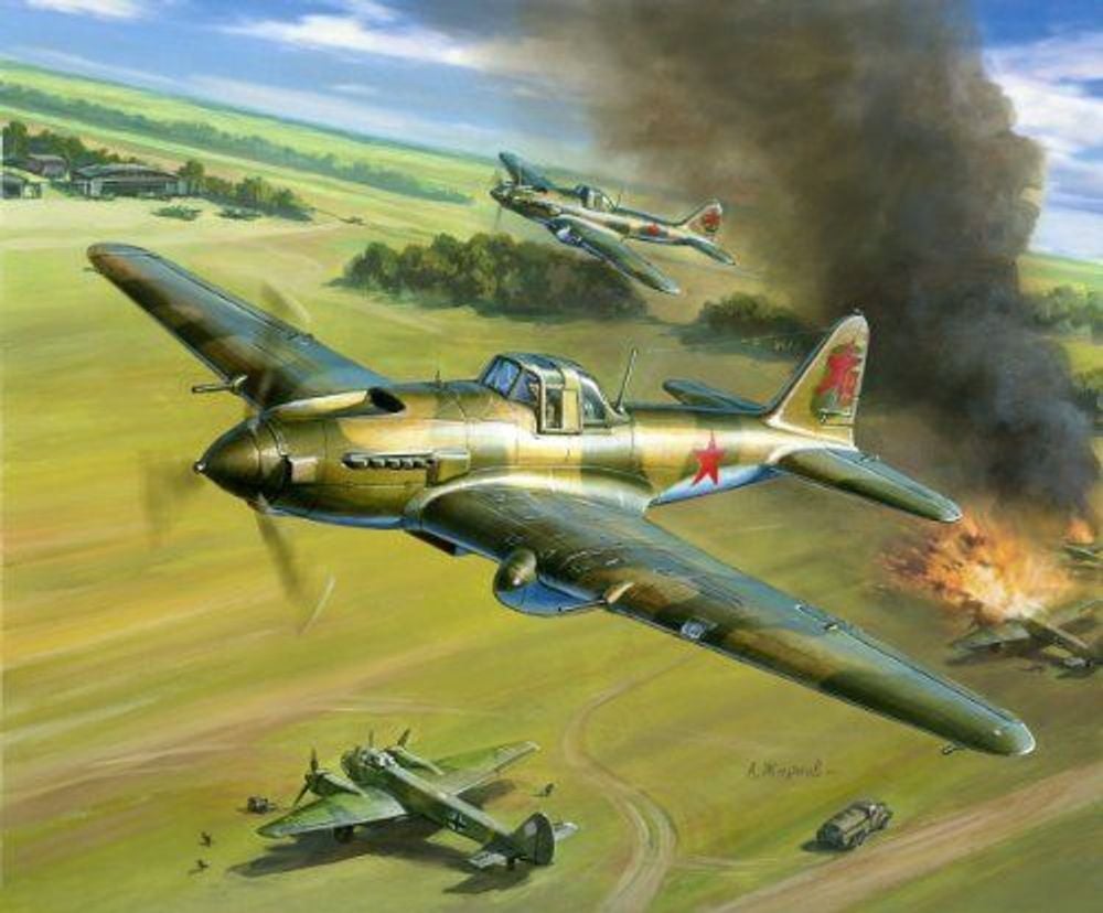 Zvezda Models 1/144 Ilyushin IL-2 Stormovik (Snap Kit) by Zvezda Models - ISBN: 4600327061256