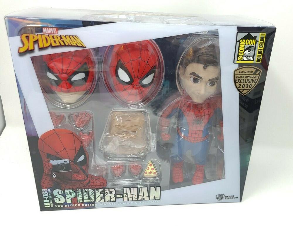 egg attack spider man action figure