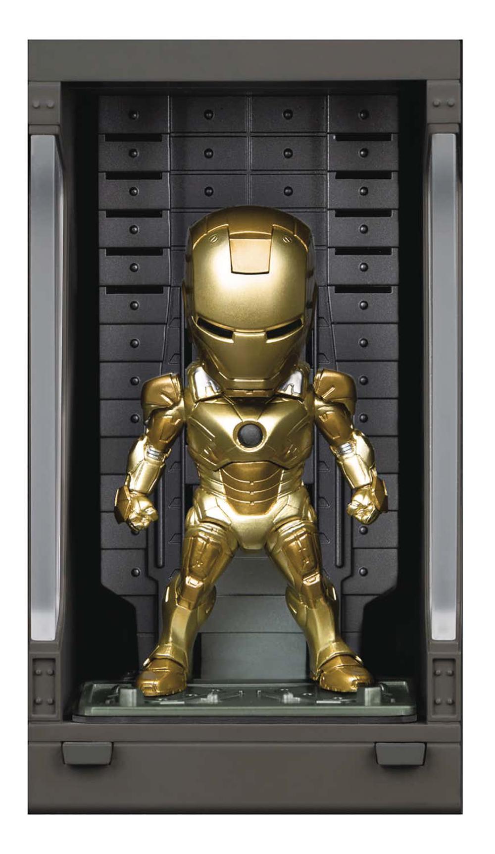 Beast Kingdom Iron Man 3: Iron Man Mark XXI With Hall of Armor Mini Egg ...