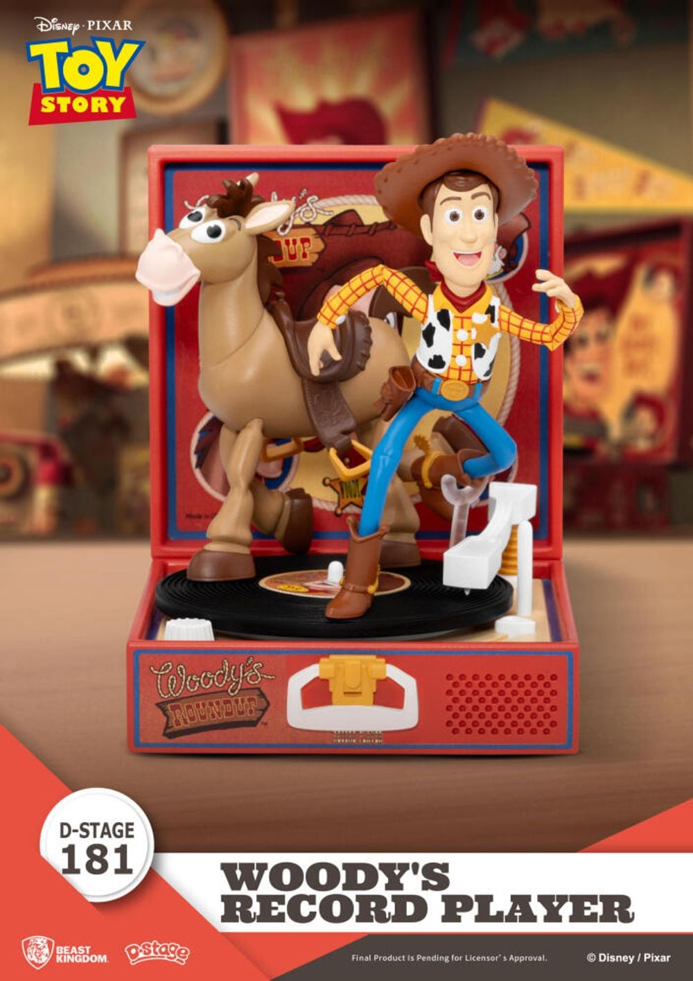 Beast Kingdom D Stage - Toy Story Woodys Record Player by Beast Kingdom - ISBN: 4711385264524
