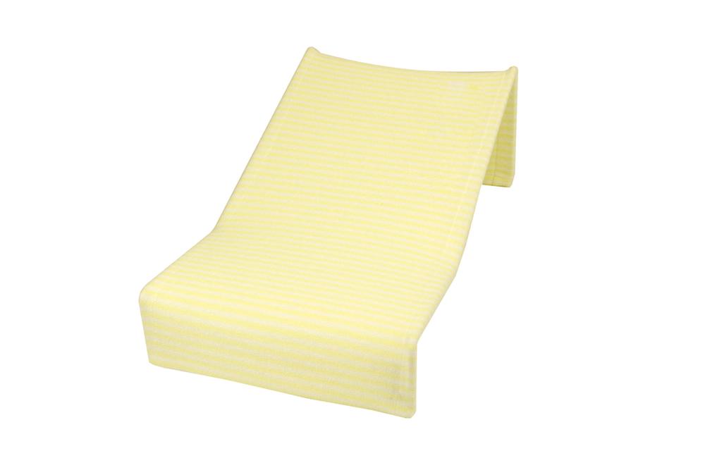 towelling baby bath support