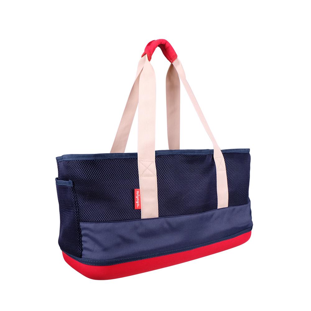 Ibiyaya Light Pet Carrier with Hardshell Base (Navy), 4715243343109