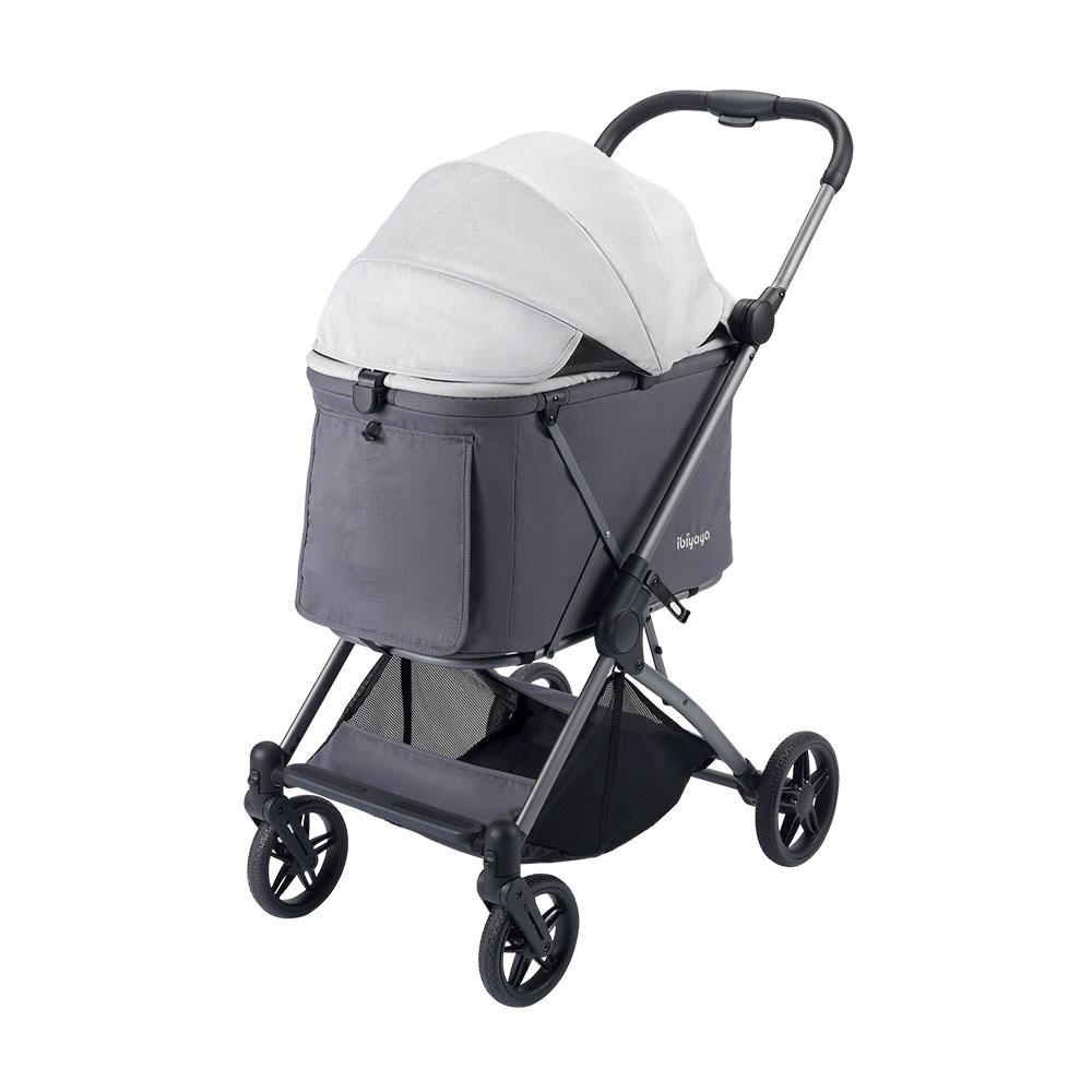 Ibiyaya Maxi Deep Carriage Pet Stroller (Gray), 4715243345790