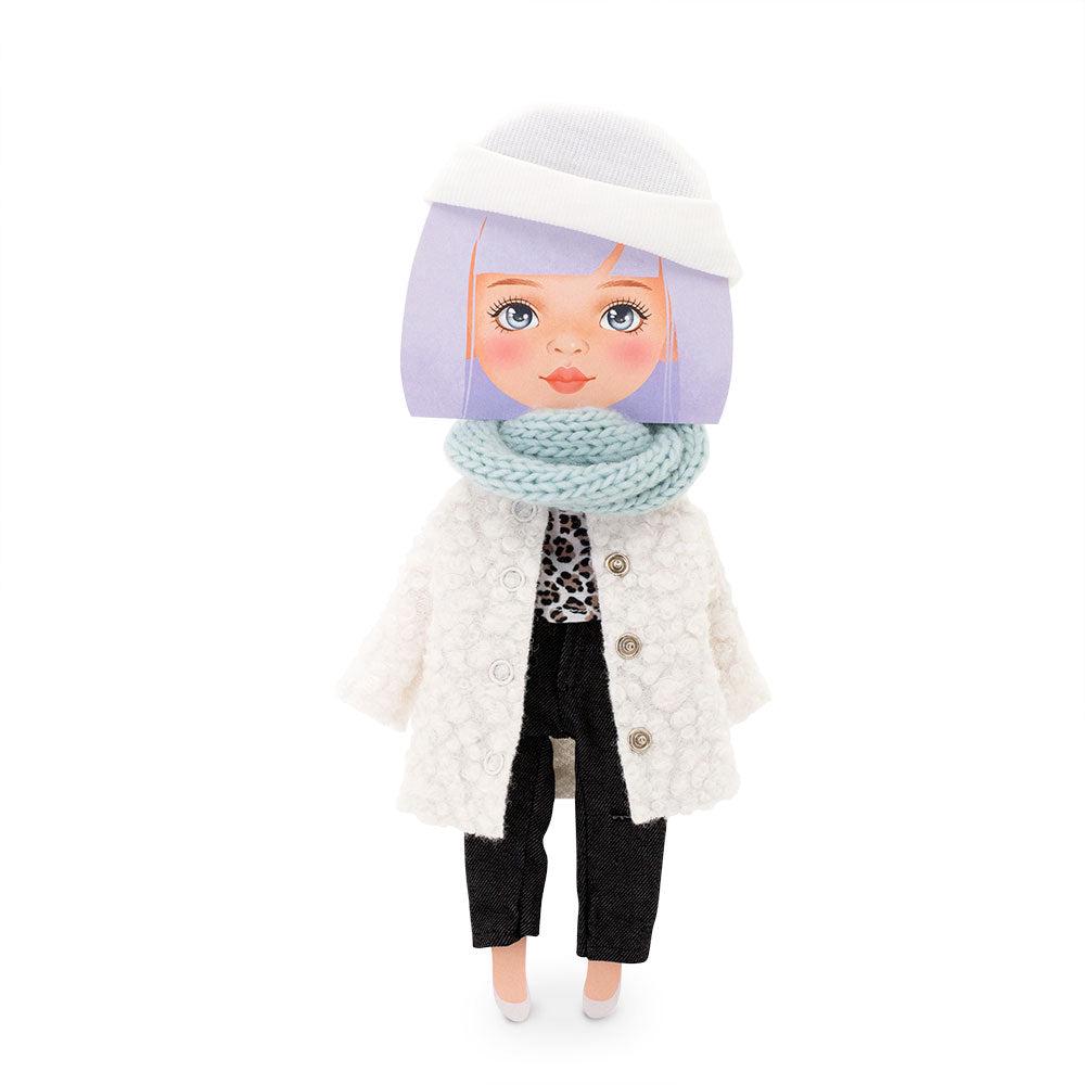 Sweet Sisters-Doll Clothing Set: White Fur Coat, 4752218013704