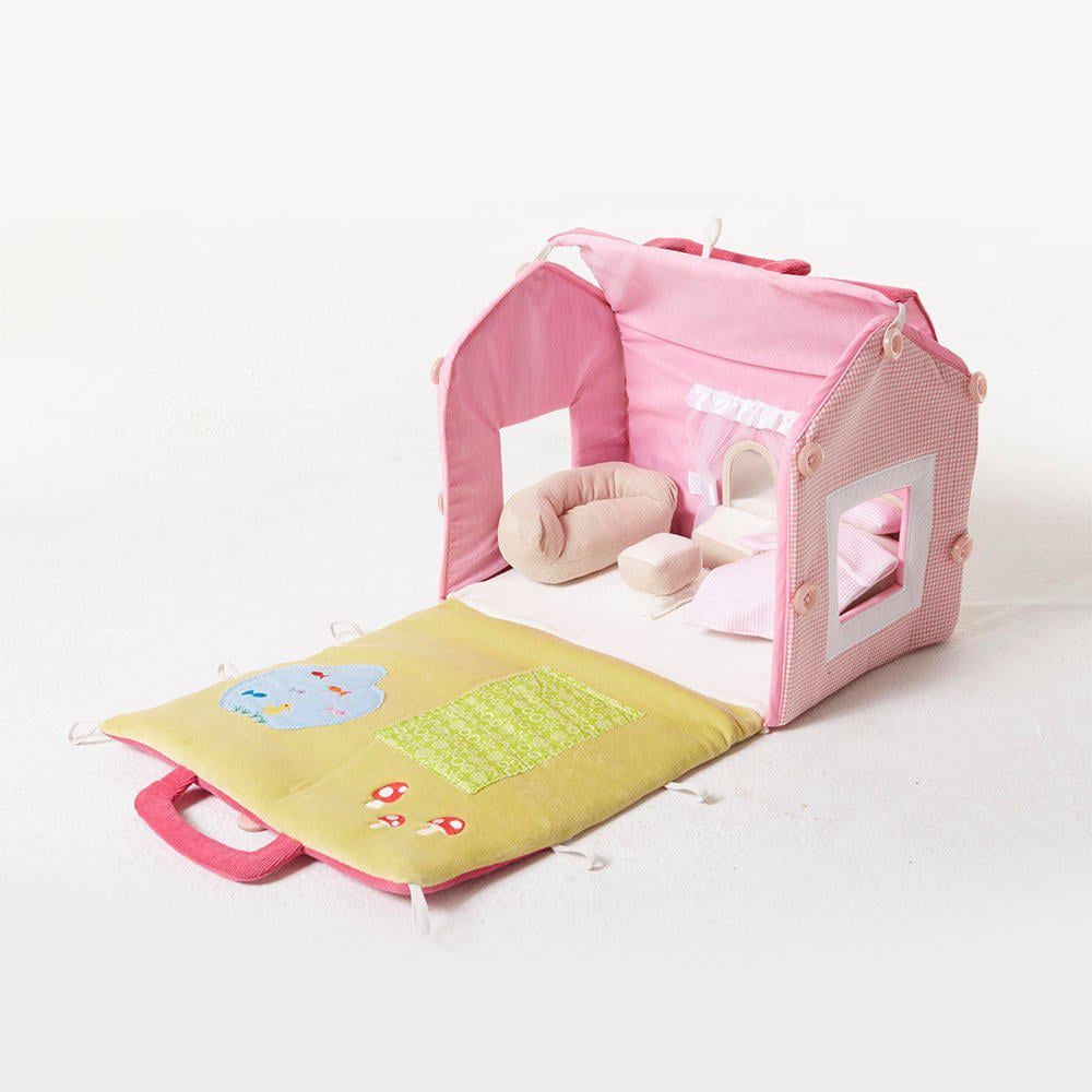 fabric doll house